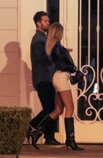 CHARLOTTE MCKIINEY Enjoying a Cozy Night Out in Malibu 06/26/2024