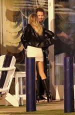 CHARLOTTE MCKIINEY Enjoying a Cozy Night Out in Malibu 06/26/2024