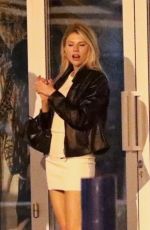 CHARLOTTE MCKIINEY Enjoying a Cozy Night Out in Malibu 06/26/2024