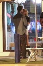 CHARLOTTE MCKIINEY Enjoying a Cozy Night Out in Malibu 06/26/2024