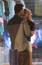 CHARLOTTE MCKIINEY Enjoying a Cozy Night Out in Malibu 06/26/2024