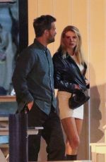 CHARLOTTE MCKIINEY Enjoying a Cozy Night Out in Malibu 06/26/2024