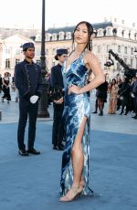 CHLOE KIM Arrives at Vogue World in Paris 06/23/2024