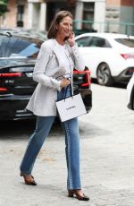 CHRISTY TURLINGTON Arrives at Tribeca Festival Women
