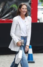CHRISTY TURLINGTON Arrives at Tribeca Festival Women