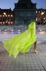 CIARA Arrives at Vogue World Show at Paris Fashion Week 06/23/2024
