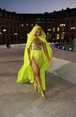 CIARA Arrives at Vogue World Show at Paris Fashion Week 06/23/2024