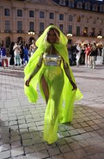 CIARA Arrives at Vogue World Show at Paris Fashion Week 06/23/2024