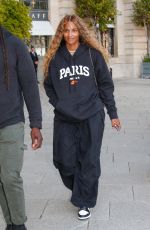 CIARA Leaves Her Hotel at Paris Fashion Week 06/21/2024