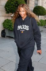 CIARA Leaves Her Hotel at Paris Fashion Week 06/21/2024