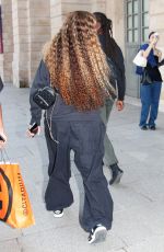 CIARA Leaves Her Hotel at Paris Fashion Week 06/21/2024