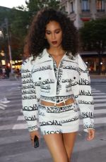 CINDY BRUNA Arrives at a PFW Event in Paris 06/24/2024