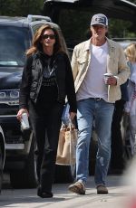 CINDY CRAWFORD and Rande Gerber Out Shopping in Malibu 05/25/2024