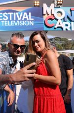 COTE DE PABLO Arrives at NCIS Photocall at 63rd Monte-Carlo Television Festival 06/15/2024