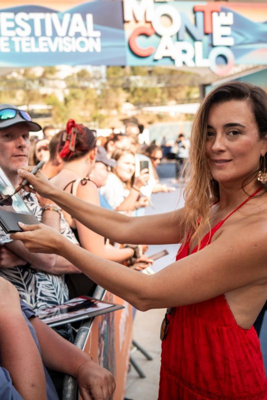 COTE DE PABLO Arrives at NCIS Photocall at 63rd Monte-Carlo Television Festival 06/15/2024