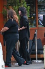 COURTENEY COX Arrives at Soho House in Malibu 06/01/2024