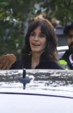 COURTENEY COX Arrives at Soho House in Malibu 06/01/2024