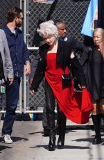 CYNDI LAUPER Arrives at Jimmy Kimmel Live! in Hollywood 06/05/2024