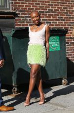 CYNTHIA ERIVO Arrives at Late Show with Stephen Colbert in New York 06/19/2024
