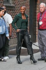 CYNTHIA ERIVO Leavews Colbert Show in New York 06/19/2024