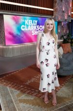 DAKOTA FANNING at Kelly Clarkson Show in New York 06/05/2024