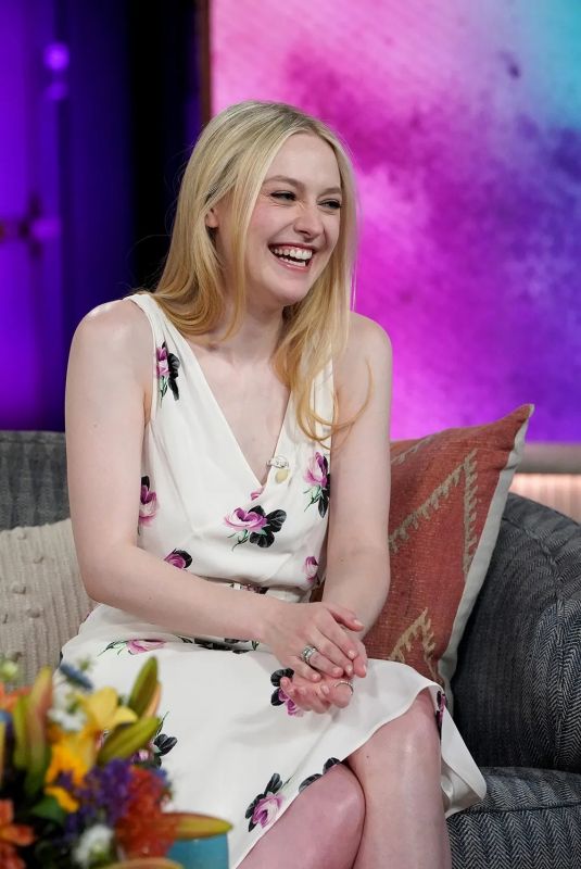 DAKOTA FANNING at Kelly Clarkson Show in New York 06/05/2024