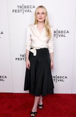 DAKOTA FANNING at Mastermind: To Think Like A Killer Premiere at 2024 Tribeca Festival in New York 06/07/2024