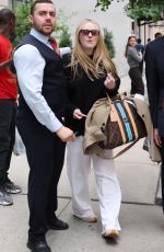 DAKOTA FANNING Heading to Today Show in New York 06/04/2024