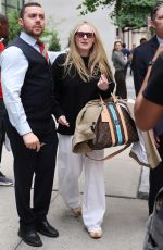 DAKOTA FANNING Heading to Today Show in New York 06/04/2024