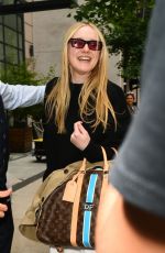 DAKOTA FANNING Heading to Today Show in New York 06/04/2024
