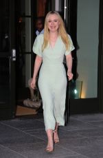 DAKOTA FANNING Leaves Her Hotel in New York 06/04/2024