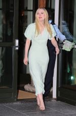 DAKOTA FANNING Leaves Her Hotel in New York 06/04/2024