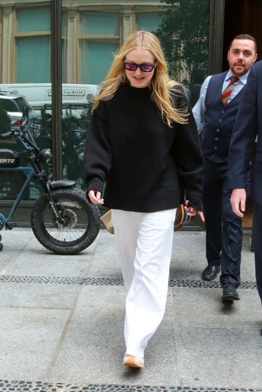 DAKOTA FANNING Out and About in New York 06/04/2024