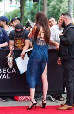 DAKOTA JOHNSON Arrives at Daddio Premiere at Tribeca Festival in New York 06/10/2024