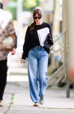 DAKOTA JOHNSON Filming Materialists Out in New York 05/30/2024