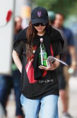 DAKOTA JOHNSON Filming Materialists Out in New York 05/30/2024