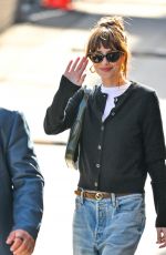 DAKOTA JOHNSON Leaves Jimmy Kimmel Live Studio in Los Angeles 06/19/2024