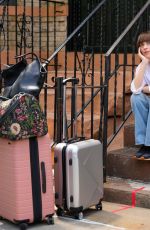 DAKOTA JOHNSON on the Set of Materialists in New York 06/05/2024