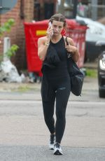 DANI DYER Leaves Her Gym Class in London 06/18/2024