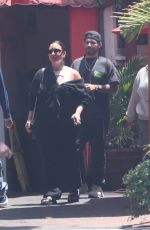 DEMI LOVATO Leaves a Coffee Date with Friends in Studio City 06/18/2024