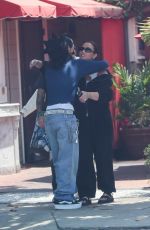 DEMI LOVATO Leaves a Coffee Date with Friends in Studio City 06/18/2024