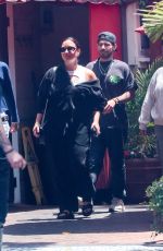 DEMI LOVATO Leaves a Coffee Date with Friends in Studio City 06/18/2024