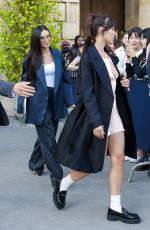DEMI MOORE and SCOUT WILLIS Leaves Hotel Crillon in Paris 06/21/2024