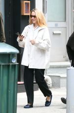 DIANNA AGRON and Harold Ancart Out with a Friend in New York 06/06/2024