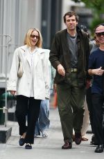 DIANNA AGRON and Harold Ancart Out with a Friend in New York 06/06/2024