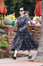 DITA VON TEESE Out for Morning Pilates Class in Los Feliz 06/09/2024