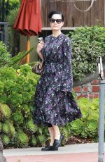 DITA VON TEESE Out for Morning Pilates Class in Los Feliz 06/09/2024