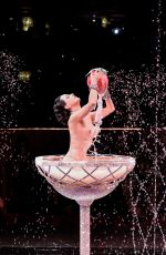 DITA VON TEESE Performs at Alexis Mabille Haute Couture Fall/Winter 2024-2025 Show in Paris 06/25/2024