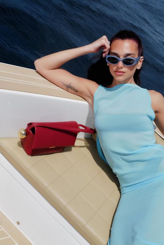 DUA LIPA – Jacquemus La Casa Cruise Photoshoot, June 10 2024
