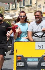 DUA LIPA Out at Marina Grande Peer in Capri 06/10/2024